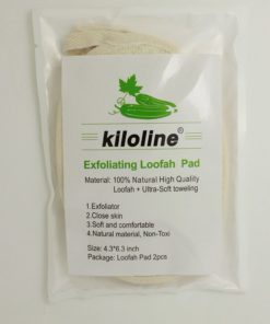 Kiloline Exfoliating Loofah Pads-2 Pack 100% Natural Luffa And Terry Cloth Ma.. 13 57 6777b6a0 324e 4070 a6e3 c1ae6a0d6c50