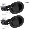 2X Recliner Replacement Parts @ Small Oval Black Plastic Pull Recliner Handle.. - $19.95