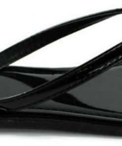 Alternative view of Kali Footwear Women's Twins Basic Patent Flat Thong Sandal Black 6 B(M) Us