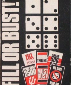 Fill Or Bust Great Card And Dice Game