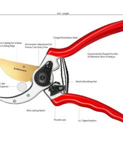 Haus & Garten Pruning Shears - Titanium Bypass Hand Pruner 1 Haus & Garten 12 57 692c64df 429b 46ac b824 e30476bf6650