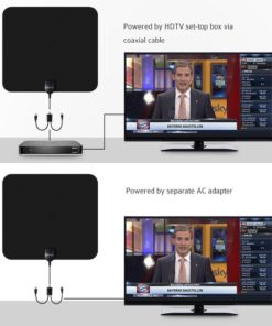 Pictek Digital Hdtv Antenna Indoor With Amplifier Signal Booster 50Miles Long.. 11 57 6988b85a e993 4f08 9a19 f67544c367ee
