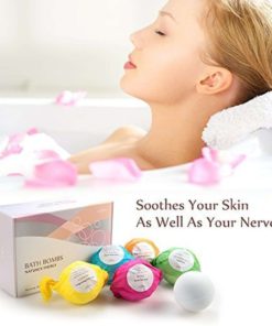 Bath Bombs Gift Set By Anjou 6X3.5 Oz Lush Bath Bombs Kit Best For Aromathera.. 14 57 6acbcbc3 e555 4e2f 918e a5664df6bee5