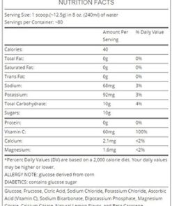 Vitalyte Natural Electrolyte Powder Sports Drink Mix Gluten Free 80 Servings .. 12 57 6bc2c19f 72e5 4206 a734 5d3fe8c44f0f