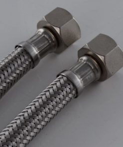 Kes Ius1024-P2 Faucet Connector Braided Stainless Steel Supply Hose 3/8-Inch .. - $11.95