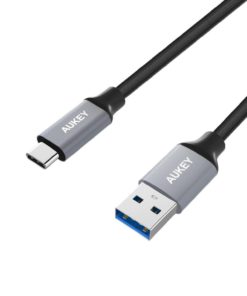 Aukey Usb-C To Usb 3.0 Braided Nylon Cable - 3.3-Feet (1 Meter) (3 Pack) 15 57 6cdbfbfb e5f9 47ed 8519 2e12bb8c22e6