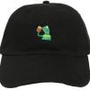 Kermit The Frog "Sipping Tea" Adjustable Strapback Cap