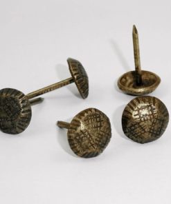 Alternative view of Decotacks Hammered Upholstery Nails/Tacks 7/16" - 100 Pcs [Antique Brass Fini..