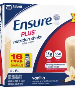 Ensure Plus Nutrition Shake Vanilla 8-Ounce 16 Count 8 57 6e601026 bcf3 46a5 b46e 5df3e3bade0b