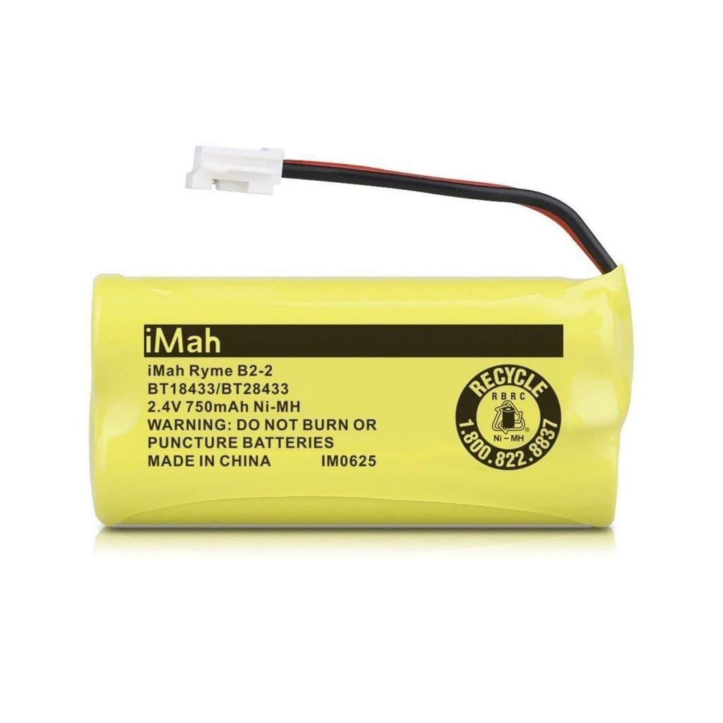 Imah Ryme B22 Bt18433 Bt28433 Cordless Phone Battery Pack For Vtech