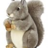 Aurora World Miyoni Grey Squirrel 8" Plush