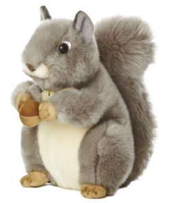 Aurora World Miyoni Grey Squirrel 8" Plush