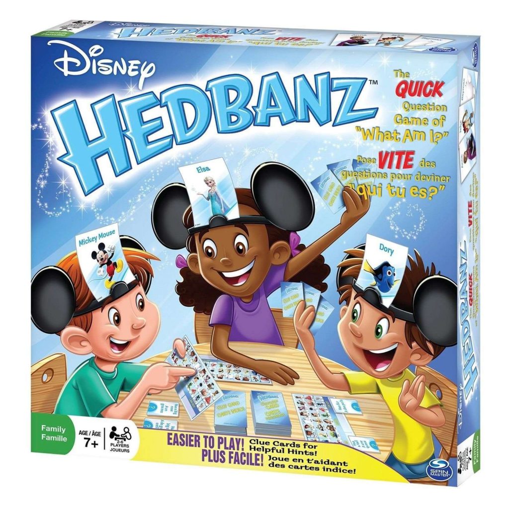 Spin Master Games Disney Hedbanz 2Nd Edition Board Game Swiftsly