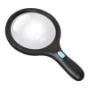 Super Large Led Handheld 2X Magnifier With 5X Zoom Reading Magnifier-5.5 Inch.. - $47.95