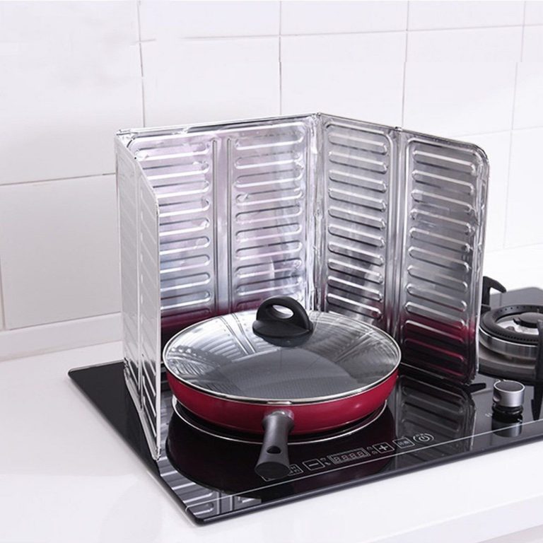 Kitchen Oil Splash Guard Cooking Cover Anti Splatter Shield Oil Removal