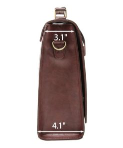 Ecosusi Ladies Faux Leather Briefcase Shoulder Laptop Messenger Bags Satchel .. 10 57 7242836b bf00 46ec 9959 4e800027cfe0