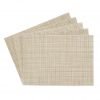 Benson Mills Longport Crossweave Woven Vinyl Placemat Beige Set Of 4 13 57 7279b4e8 d1bb 4af2 92cb 7cd76c53c5e8
