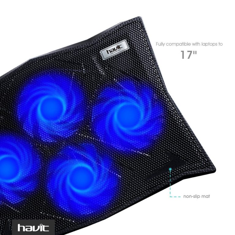 Havit Hv-F2063A Cooling Pad For 14-17 Inch Laptops With Four 110Mm Fans At 11.. - $27.95