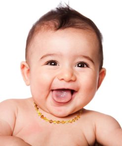 The Art Of Cure Baltic Amber Teething Necklace For Baby (Cherry/Aquamarine) 17 57 738adea4 d4c2 4966 ae70 8d8951405aa3