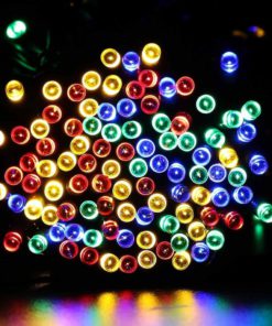 Alternative view of Luckled E7Z1Uase 200 Solar Powered Led String Lights 72-Ft Multi-Color