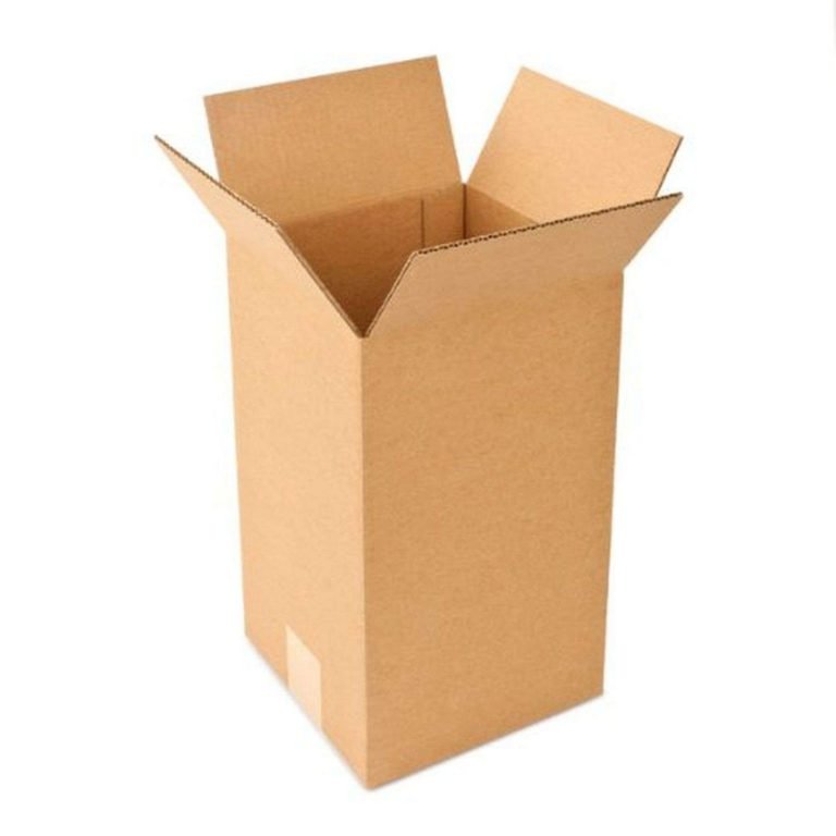 Pratt Pra0011 Recycled Corrugated Cardboard Single Wall Standard Tall Box Wit..