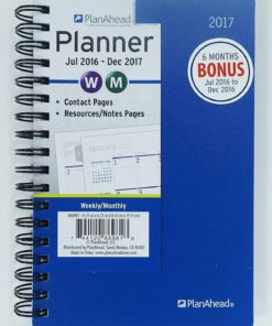 Planahead Small 18 Month Planner July 2016 - December 2017 Assorted Colors (8.. 9 57 7402a5cb 07bd 42ea aeb9 c7cb178bc9e5