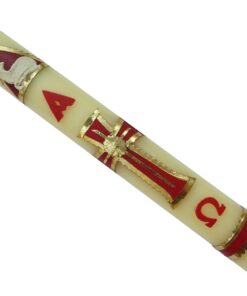 Alternative view of Large 18In (45Cm) Easter Paschal Candle Cirio Pascual Semana Santa Holy Week