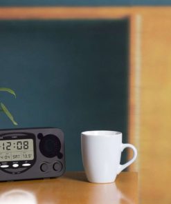 Alternative view of Black Alarm Clock To Hide Your Nest Cam/Dropcam Turn Your Nest Cam/Dropcam In..