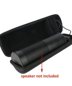 Alternative view of Khanka Hard Case Travel Storage Bag For Amazon Echo. Extra Room For Power Ada..