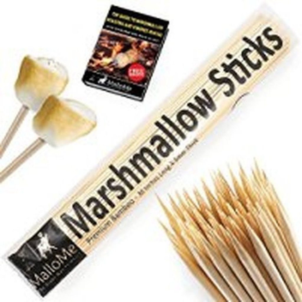 Mallome Bamboo Marshmallow Roasting Sticks 5Mm Thick Extra Long Heavy