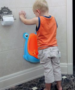 Alternative view of Lil' Jumbl Toddler Urinal Wheel Spin Child Choice Potty Trainer (Green) Green