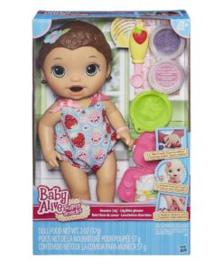Alternative view of Baby Alive Super Snacks Snackin' Lily Brunette