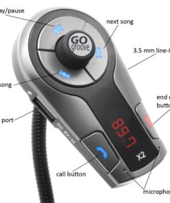 Gogroove Flexsmart X2 Bluetooth In-Car Fm Transmitter With Usb Charging Mult.. 10 57 793c9331 2249 4042 b8f6 d863c12cd157