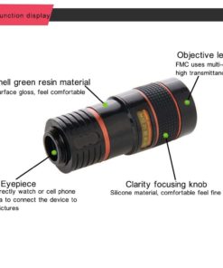 Bial Universal 8X Phone Telescope Camera Lens Clip-On For Ios Android Smartph.. 23 57 79590589 4a6f 4728 b0eb 5d9bfa0a5a7f 1