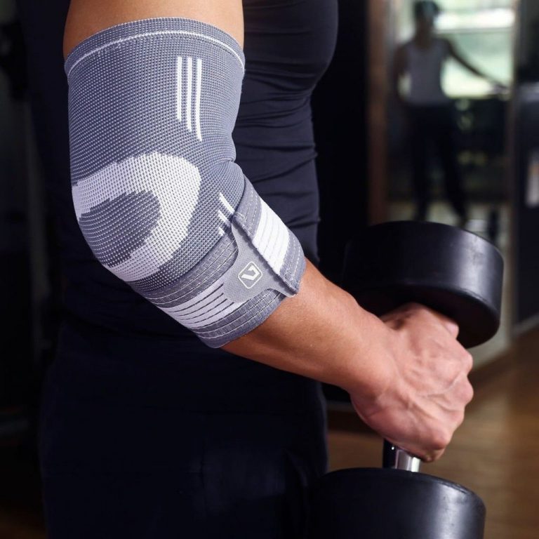 Liveup Sports Atheletic Elbow Compression Sleeve/Support/Brace With