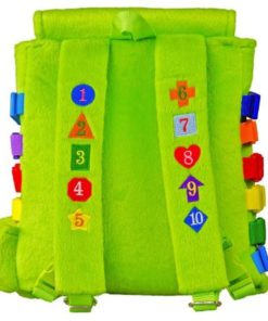 Alternative view of Buckle Toy "Buddy" Backpack - Toddler Early Learning Basic Life Skills Childr..