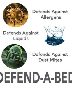 Classic Brands Defend-A-Bed Premium Hypoallergenic Waterproof Mattress Pad Vi.. 12 57 7a2d9ab0 d4c7 4e8d 8868 116e4a008658