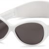Baby Banz Retro Banz Oval Baby Sunglasses Arctic White 2 57 7a30fcbb 7f8f 4fc5 8b6c d74bb753a87e