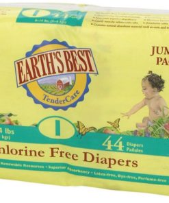 Earth's Best Chlorine-Free Diapers Size 1 44 Count (Pack Of 4) 176 4 57 7ac278be a0ec 44aa 8dac 6ce50082f749