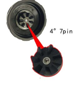 Sduck Replacement Parts For Nutri Ninja Blender Seven Fins On Bottom Of Blade.. 6 57 7b8d58eb 39cc 4f7f 9ce2 7051b21518dd