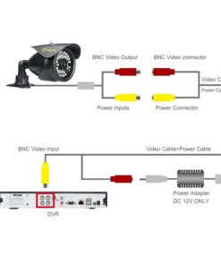 Anlapus 4 Pack 900Tvl 960H Outdoor/Indoor 100Ft/30M Night Vision Waterproof W.. 12 57 7bcc87b2 140d 4ef1 a71c 40ea3361786f