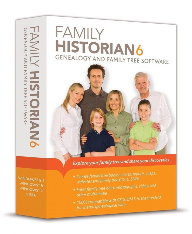 Family Historian 6 Genealogy And Family Tree Software