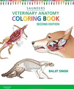 Veterinary Anatomy Coloring Book 2E