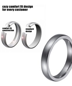 L-Ring 6Mm Domed Tungsten Ring Polished Edge Comfort Fit Wedding Band Size 5-.. 9 57 7cd23d23 5f2d 42d2 a628 4e55a0876bfe