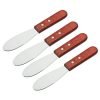 Adorox Wide Stainless Steel Spreader Kitchen Knives For Sandwiches Butter Che..