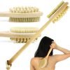 Bath & Relax Bath Body Brush Natural Bristles Long Handled Shower Back Scrubb.. 14 57 7d836051 54af 4bb8 8a12 00d4ff702b25