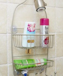 Shower Caddy Stainless Steel With Polished Chrome Finish Rust Free Material E.. 5 57 7f303b56 3b17 4822 915b 2384f07b6954