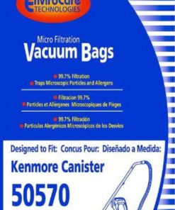 Kenmore Canister Style 50570 Vacuum Cleaner Bags 8 Pack Kenmore