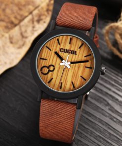 Cucol Eco Faux Wooden Dail Leather Band Watches For Men And Women Casual Desi.. 9 57 8084c918 a92f 4fb9 b227 9379fa90eea9