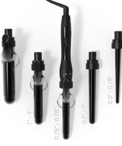Xtava Satin Wave 5-In-1 Curling Wand - Professional Curling Iron Set With Int.. 10 57 810b6ec6 c687 4e06 8fba f8f2d7b33052